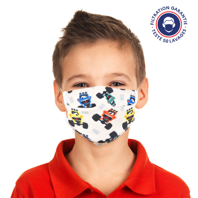 le masque obligatoire grand public enfant blaze uns1 masque lavable 50 fois