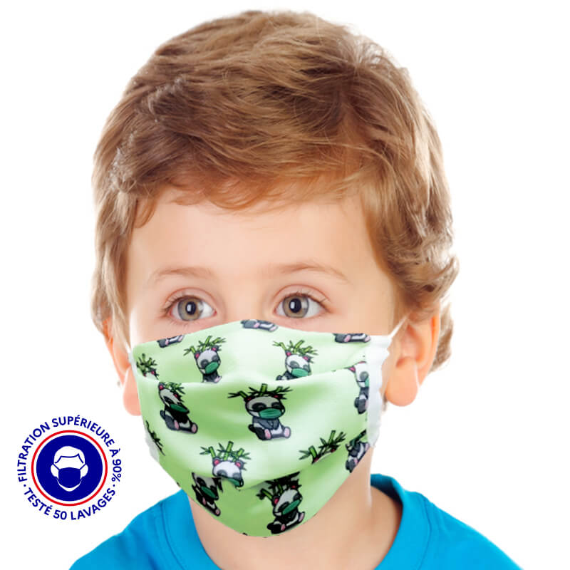 50 sac enfants taille masque filtre enfants PM 2.5 filtre jetable