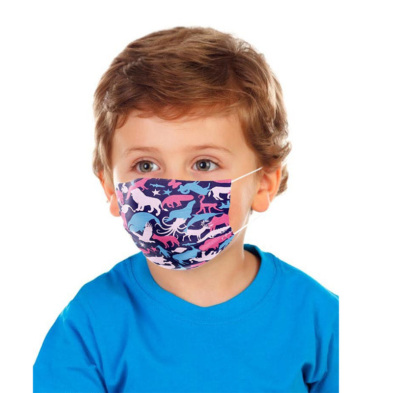 Masque Enfant UNS1 lavable 50 fois Animaux